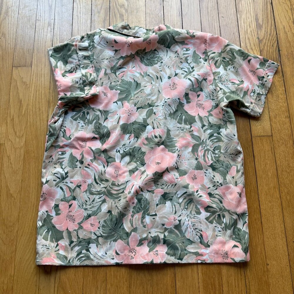 Vintage Blouse Lot (4) - Alfred Dunner & Russ Size XL Floral Button-Up Shirt - Picture 9 of 16